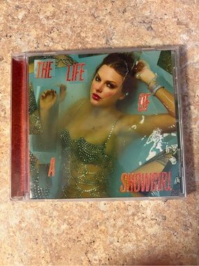 Taylor Swift The Life of a Showgirl CD With Signed Insert